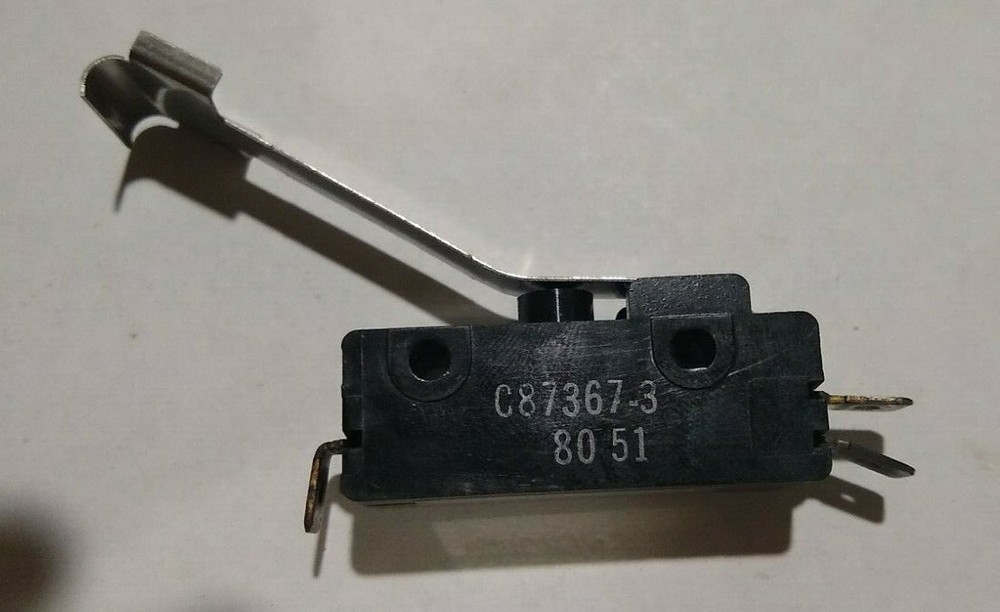 CHERRY Hinge Lever Snap Action 15A Micro Switch, 125 or 250 VAC T5