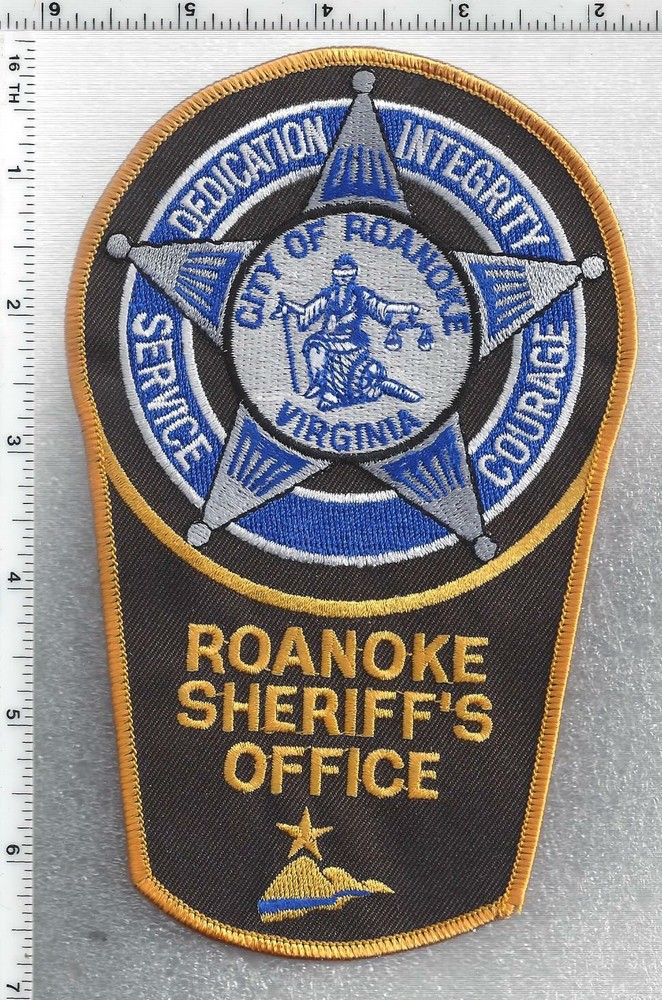 City of Roanoke Sheriff's Dept. (Virginia) 3rd Issue Shoulder Patch