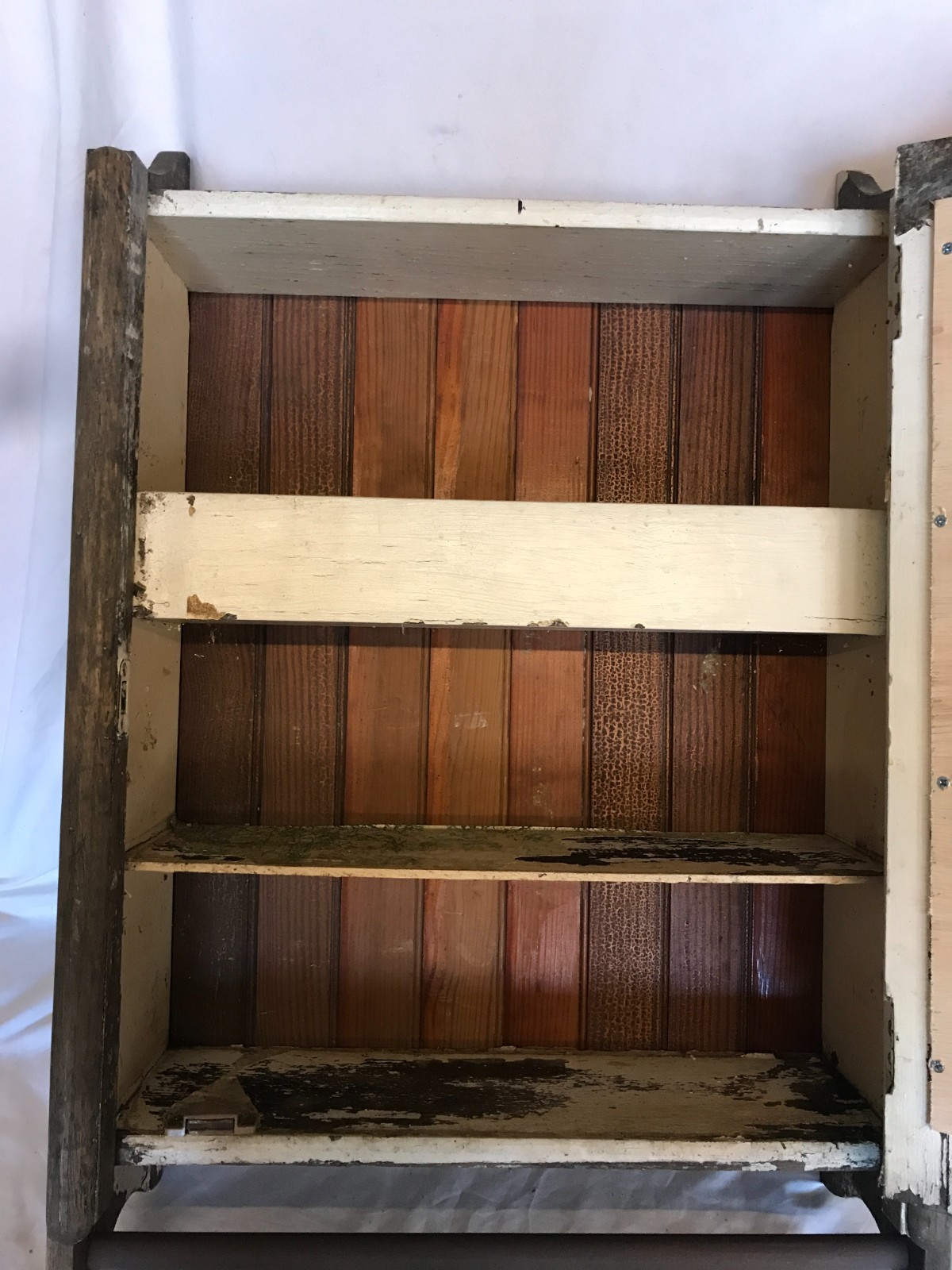 VTG Oak 19x28 Hardwood Wall Mount Medicine Cabinet with Towel Bar Old 474-26B