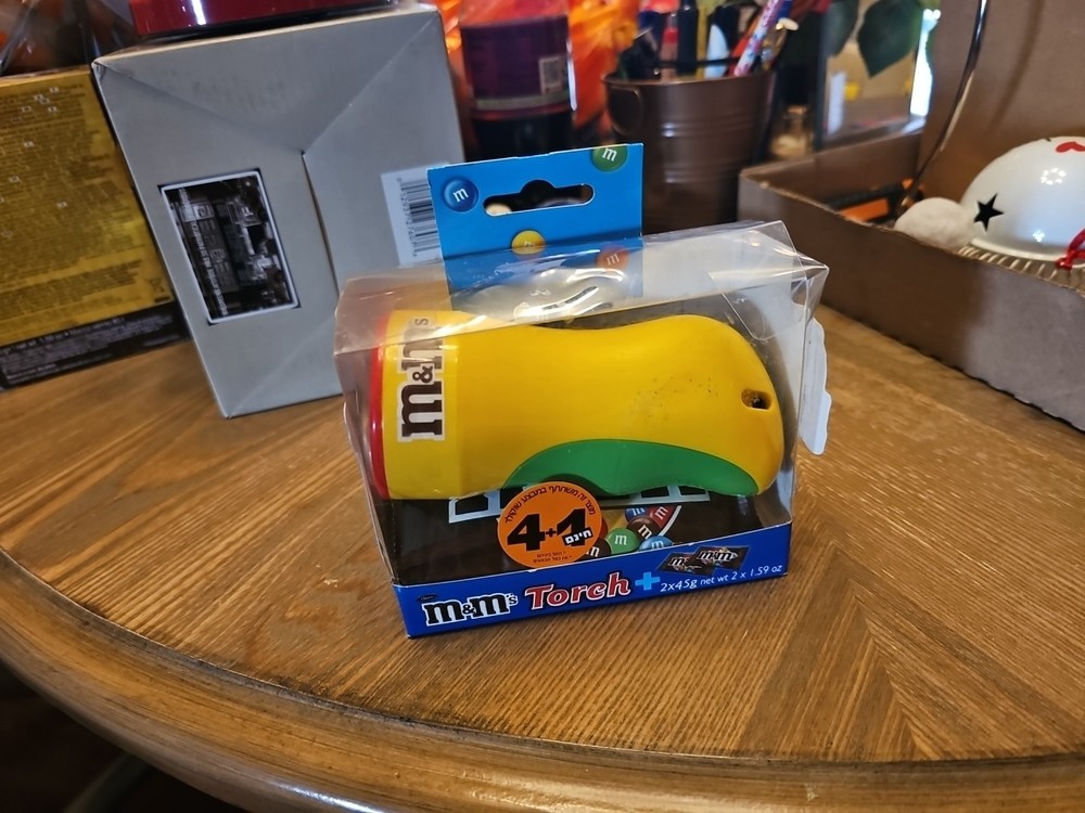 M&M's Torch flashlight with candy