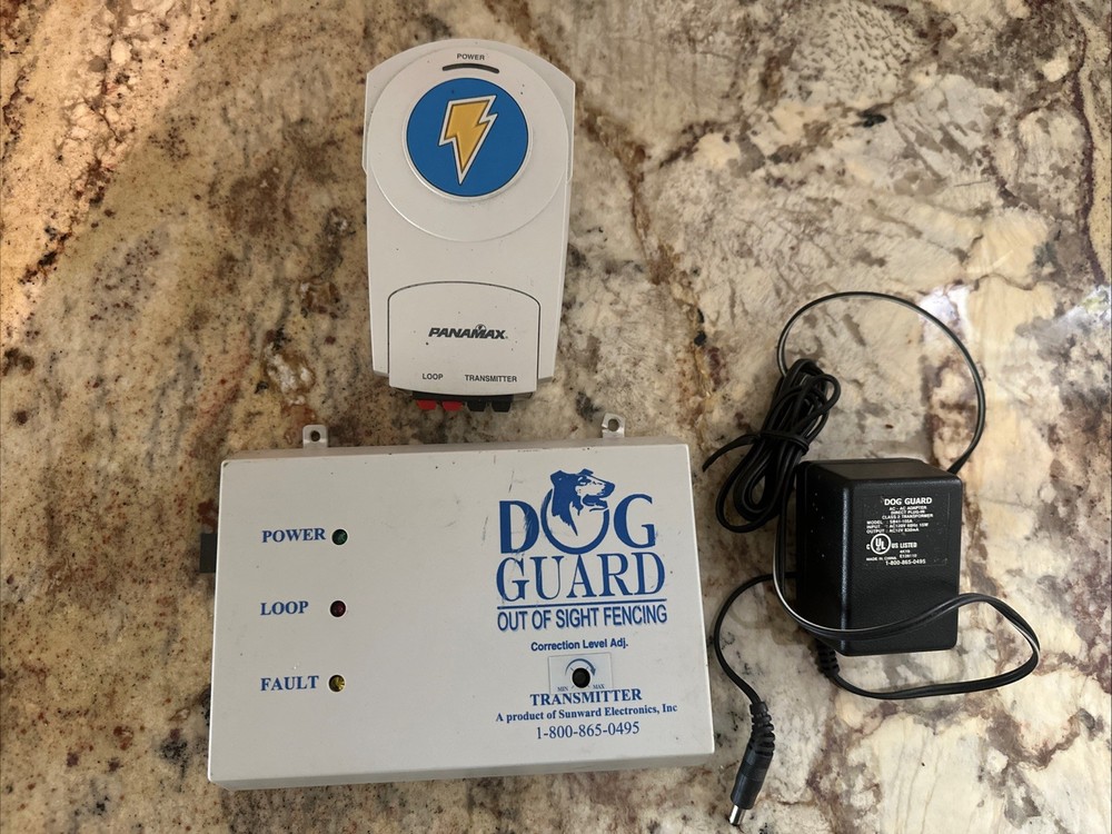 DOG GUARD T7k Transmitter + Panamax Loop Transmitter + AC Adaptor,