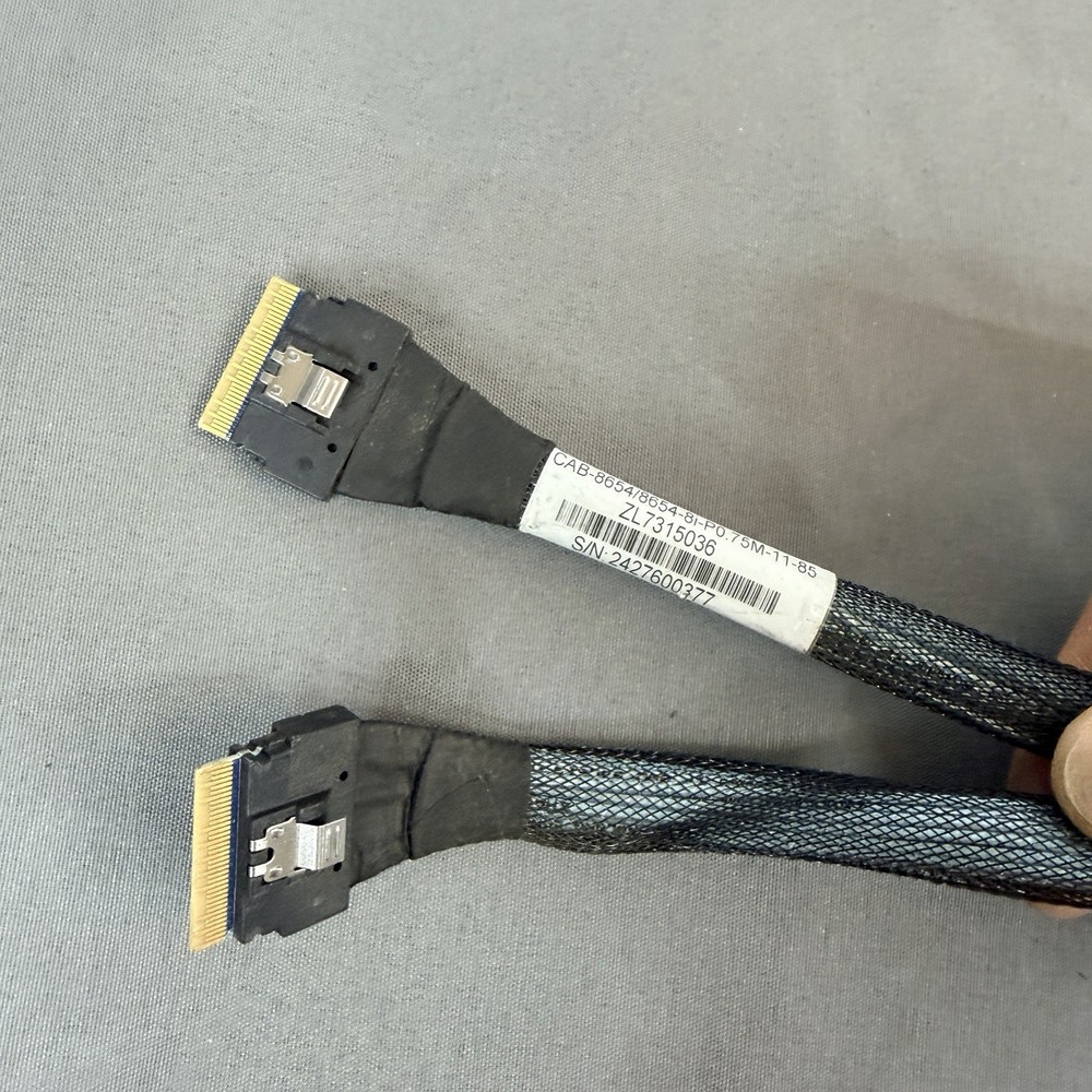 Mini SAS HD SFF-8654 8i Cable 0.75M Server RAID Crypto Miner