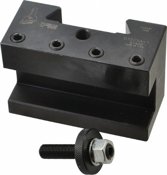 Dorian Tool D35CXA-1 Turning/Facing Tool Post Holder, 3/4" Max Tool Cutting Size