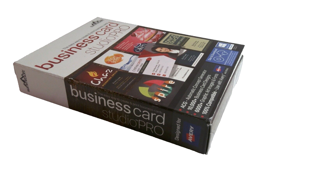 Summitsoft Business Card Studio Pro Disc & Download