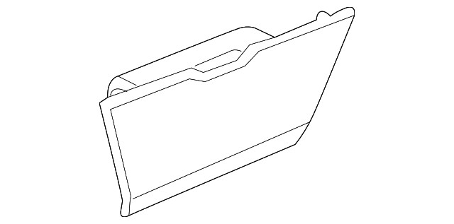 Genuine GM Map Pocket 10320933
