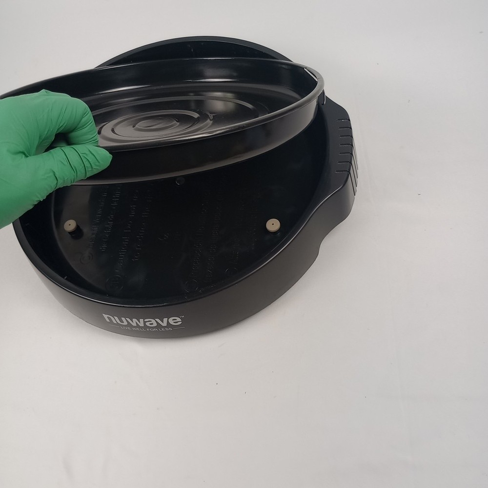 Replacement Bottom Base with Drip Pan for NuWave Pro Plus Oven Model 20602 & Mor