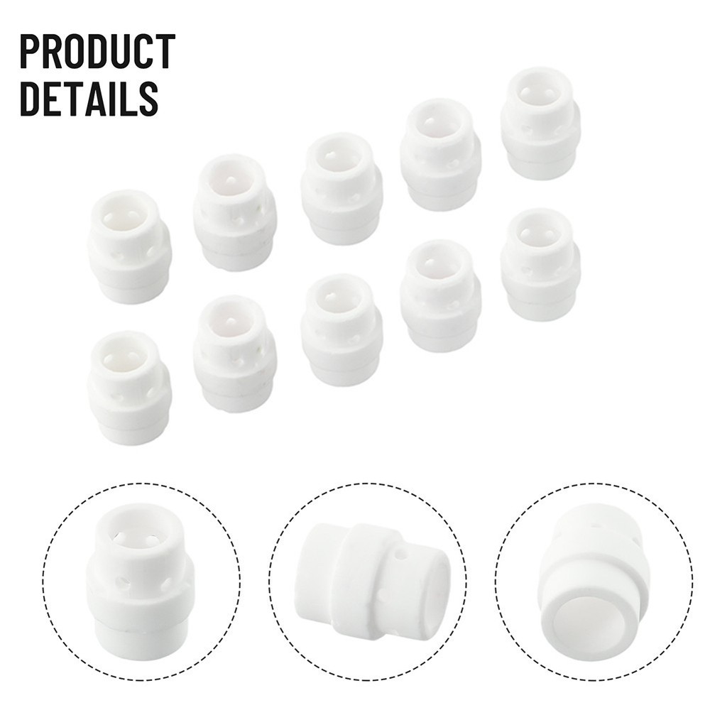 10PCS Replacement Gas Diffuser for MB For 24KD For MIG Welding Torch For Binzel