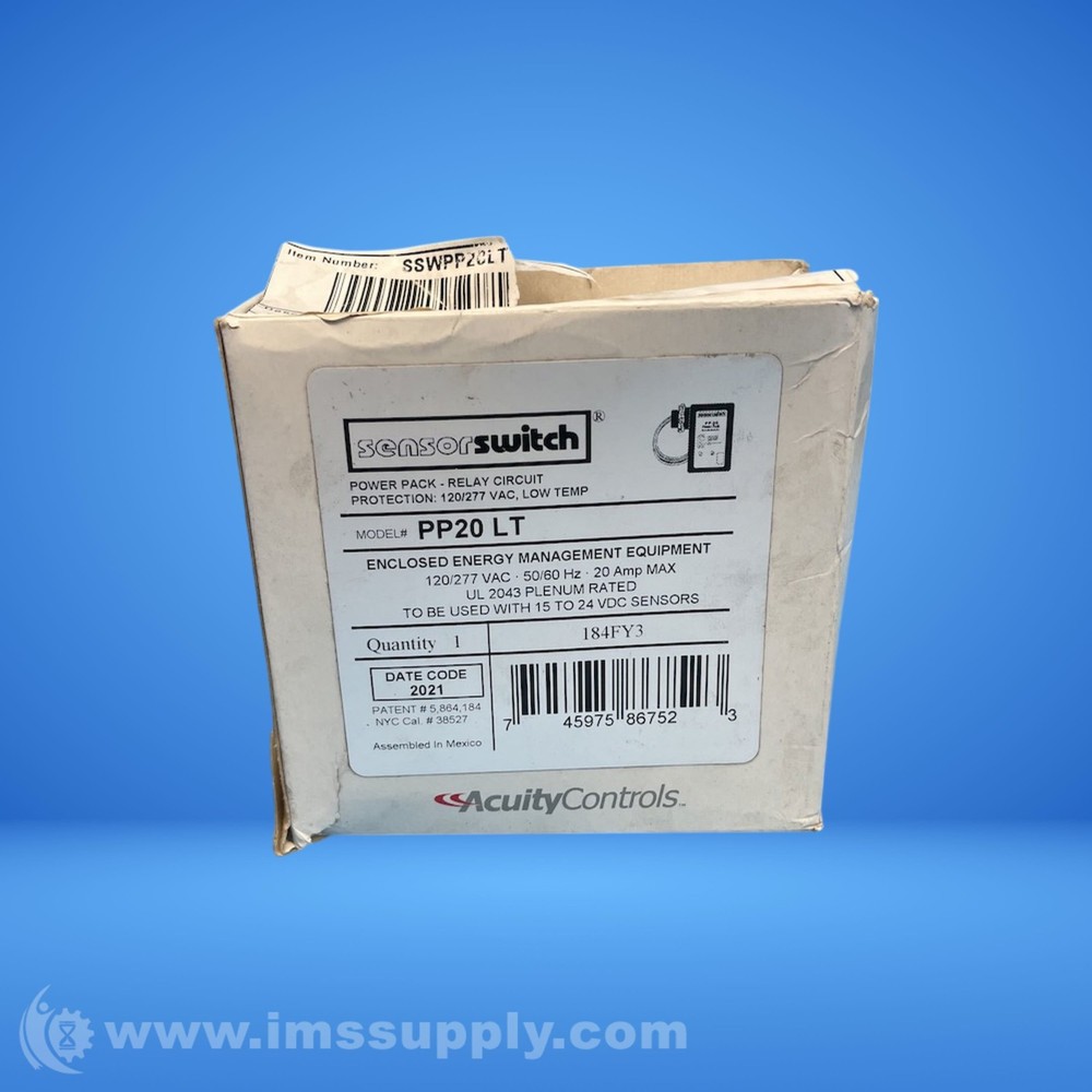 Sensor Switch PP20 LT Power Pack FNOB
