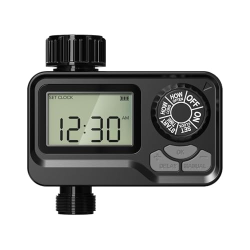 BN LINK Programmable Sprinkler Timer with Rain Delay – Waterproof 1 Outlet