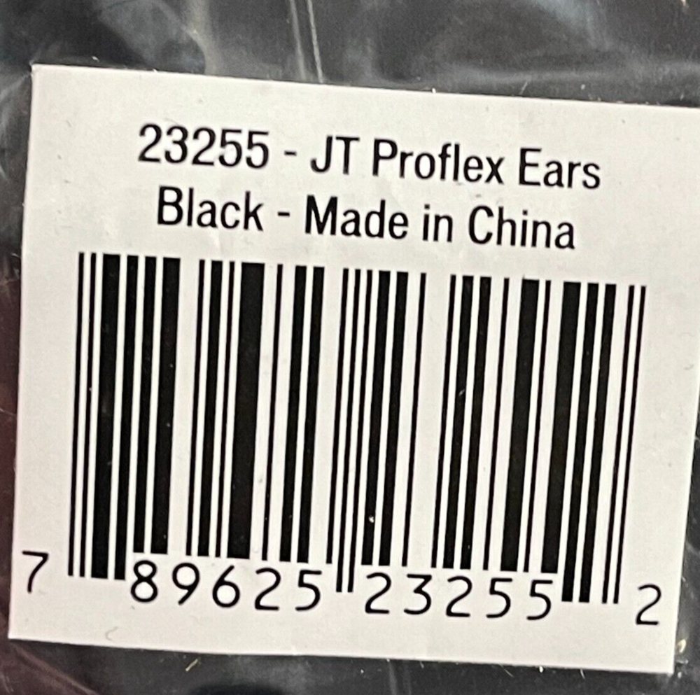 NEW JT Authentic Soft Ears Kit - Black