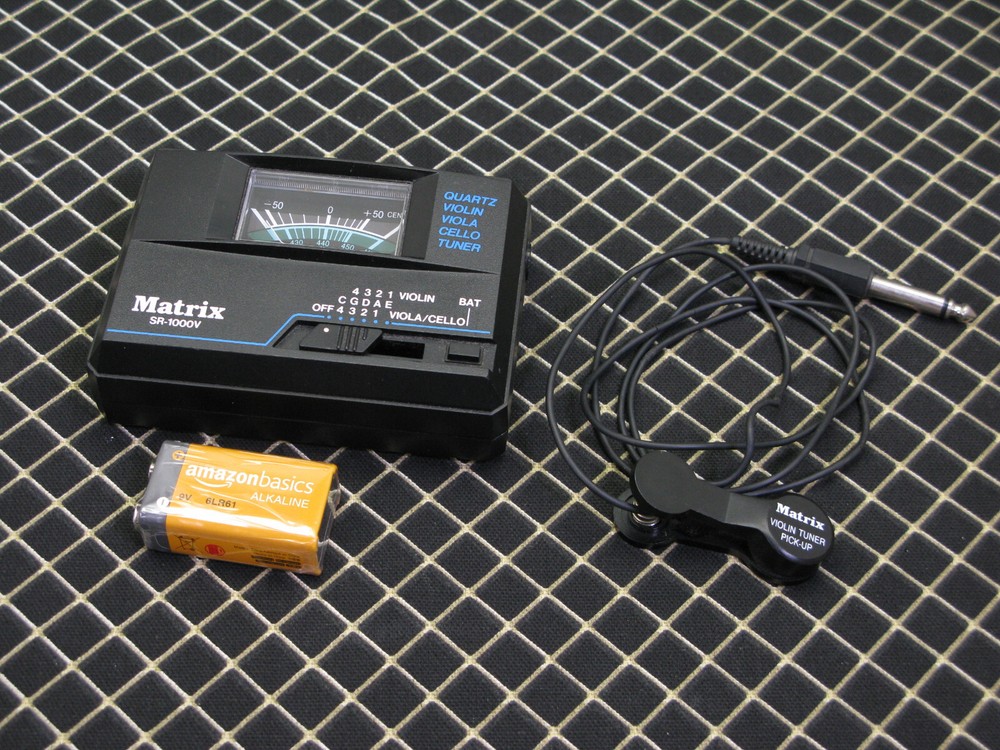 Matrix SR1000V Violin, Viola, Cello Tuner with Pickup