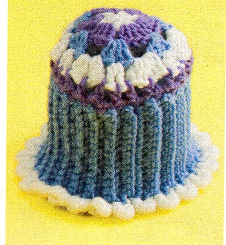CUTE Visiting Granny Baby Hat/Crochet Pattern INSTRUCTIONS ONLY