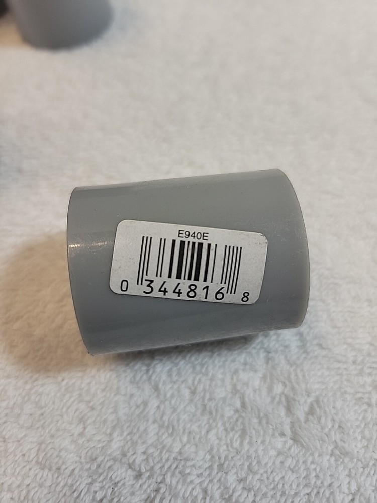 Carlon PVC 1 In. Socket Conduit Coupling E940FRCTN 03448168 (4pc) Gray