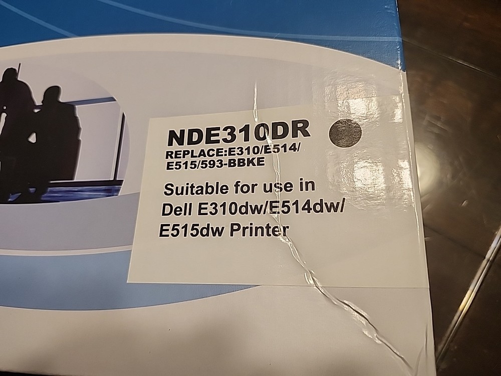 Black NDE310DR Drum unit For Dell E310dw E514dw E515dn PRINTER off brand replace