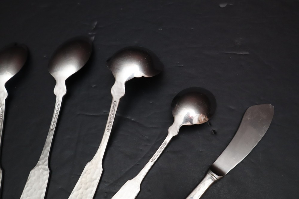 TOWLE HAMMERSMITH Germany 6 Pc. Stainless Flatware Lot Serving Utensils