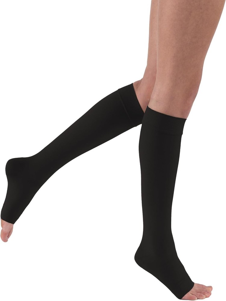 Unisex Comfort Compression Socks, Black, X-Large