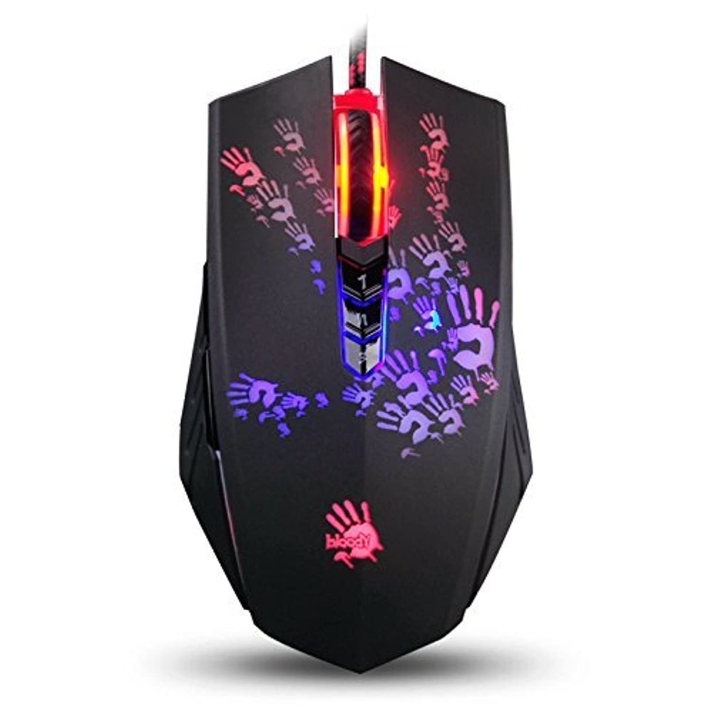A60L Optical Gaming Mouse with Light Strike (LK) Switch & Scroll - Fully Prog...