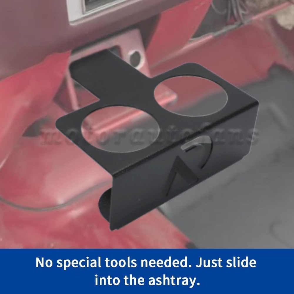 For 1973-87 Chevy GMC Square Body Cupholder Auto Column Shift Slide Into Ashtray