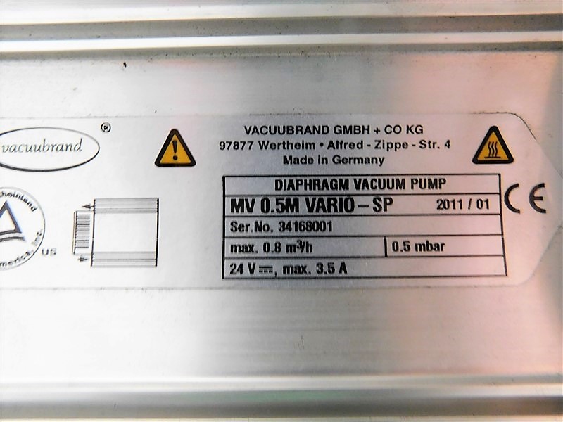 AS-IS MKS Micro Vision2 Gas Analyzer Assembly Pfeiffer SplitFlow80 Vacuum