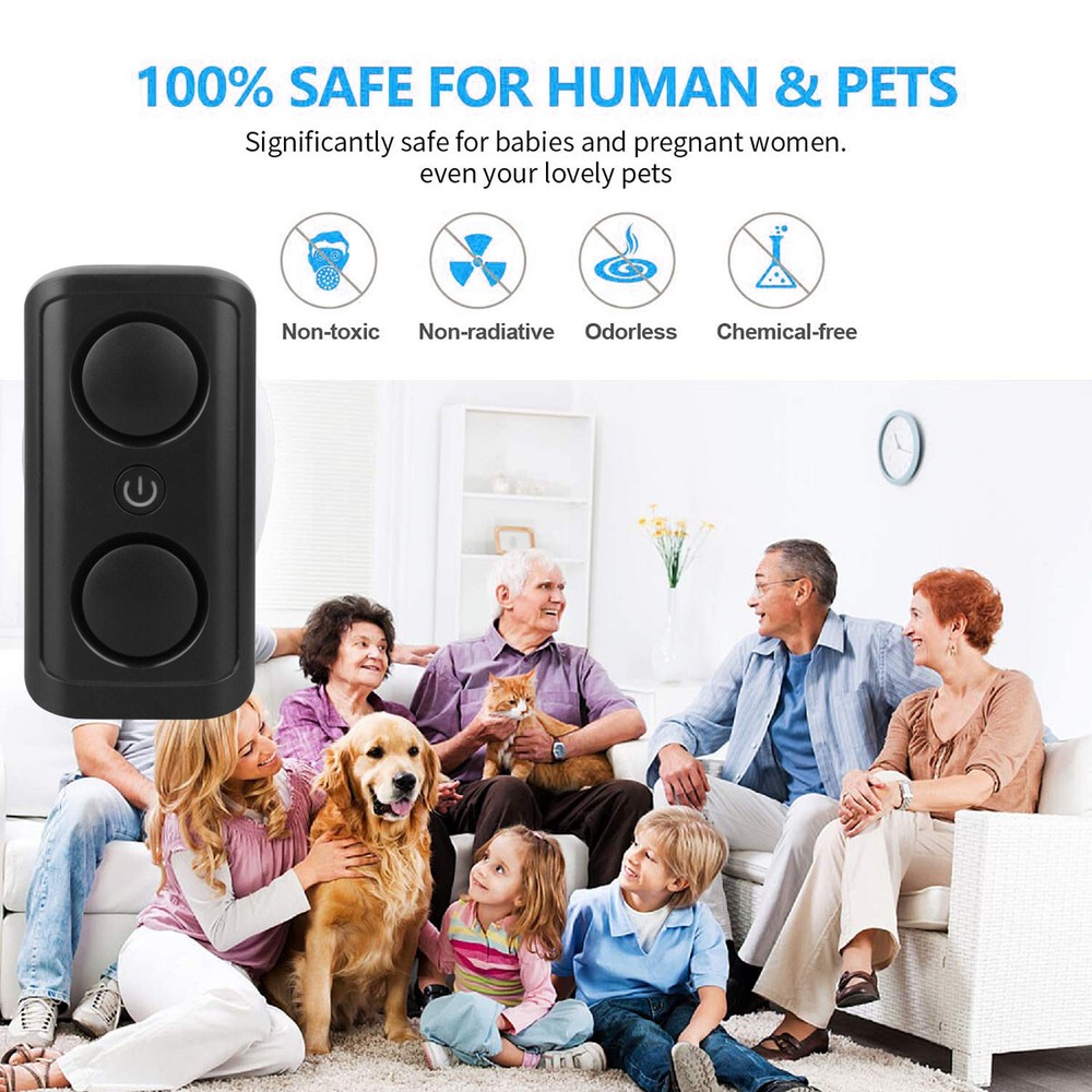 Electronic Ultrasonic Pest Electromagneti Repeller Rat Mouse Spider Roach Killer