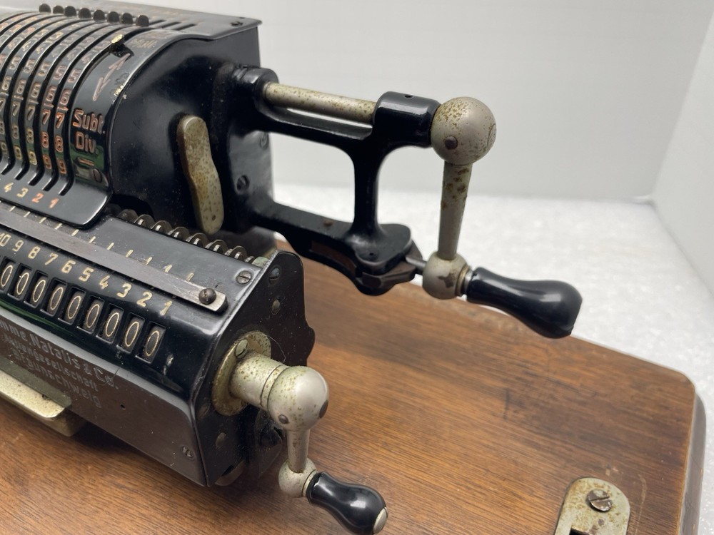 BRUNSVIGA MIDGET SYSTEM TRINKS CALCULATOR ADDING MACHINE 70062 GRIMMENATALIS