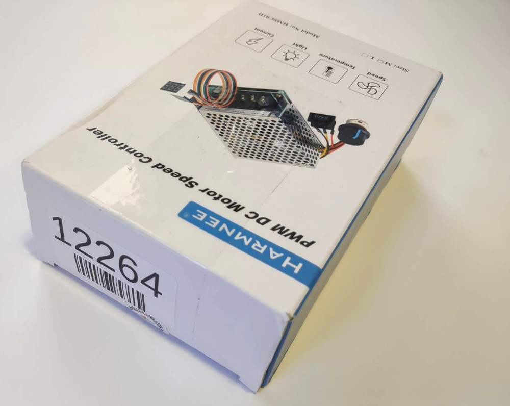 DC Motor Speed Controller DC 10-55V Rated 40A LED Display Stepless Adjustable