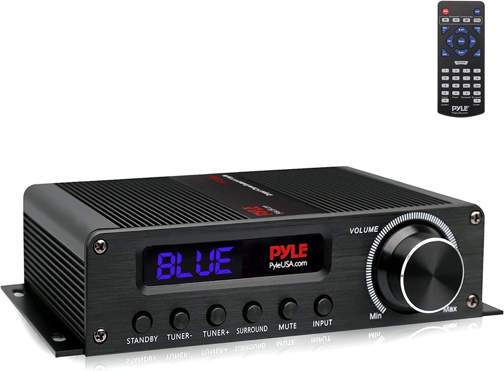 PyleHome PFA560BT Compact 5.1-Channel Wireless Bluetooth Amplfier