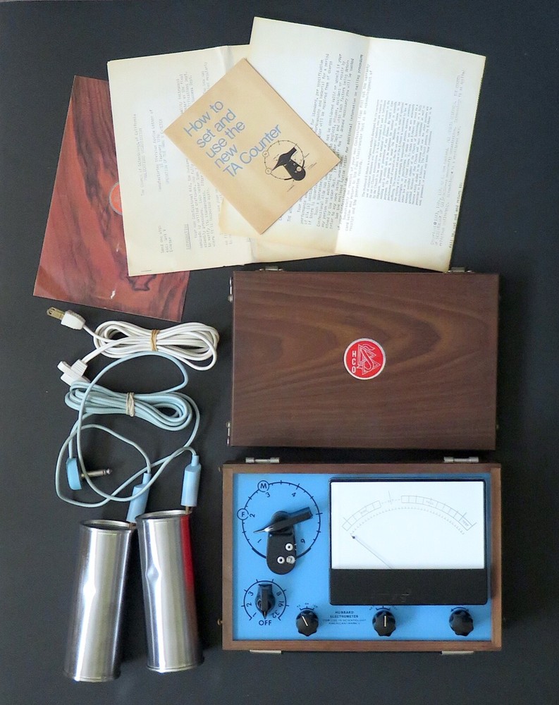 American Mark V E-Meter.  Hubbard Electrometer Circa 1979.