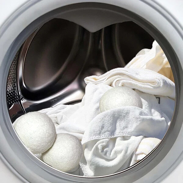 SunflowerLaundry Eco-Friendly Laundry Wool Dryer Balls & Detergent Sheets Bundle
