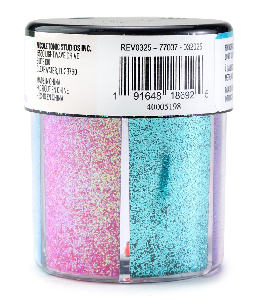 CousinDIY Glitter 6 Cell-Tinsel Bright