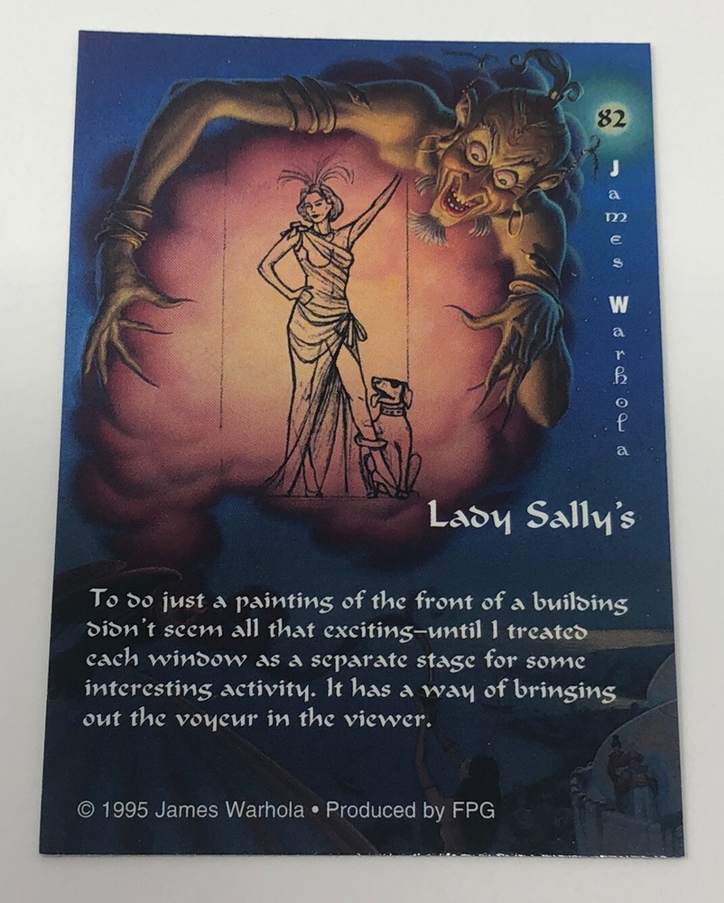 1995 James Warhola Art Card #82