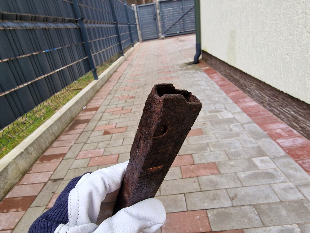WW2 Accessories from the German bunker relic.
