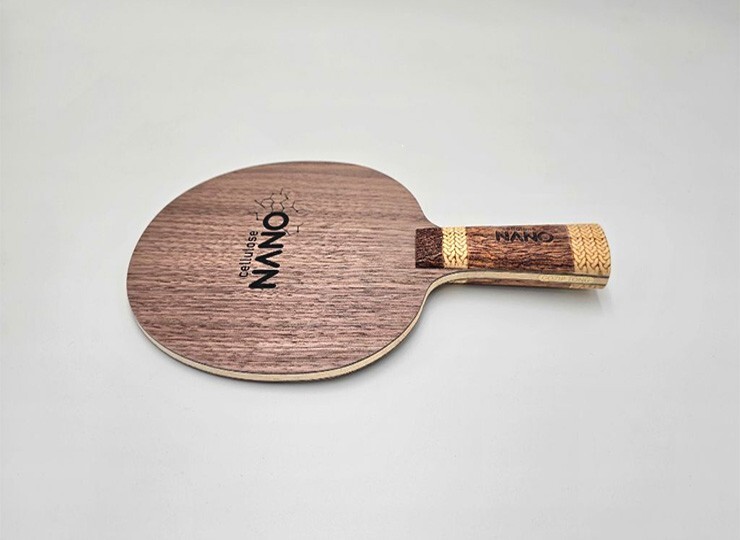 Handmade Table tennis racket : NANO cellulose