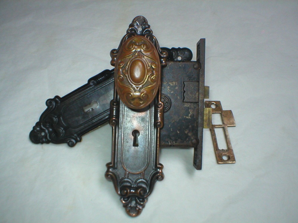 Antique Victorian Era Door Hardware