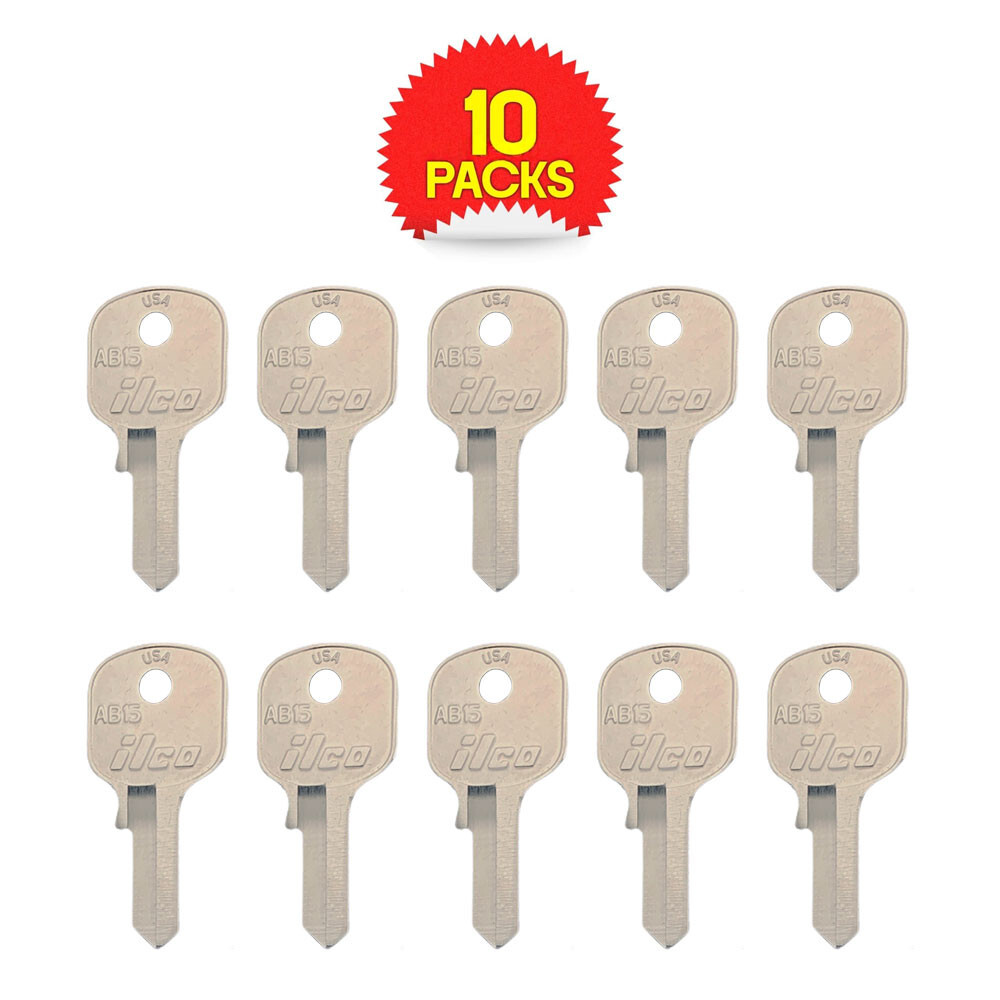 AB15 Key Blank Nickel