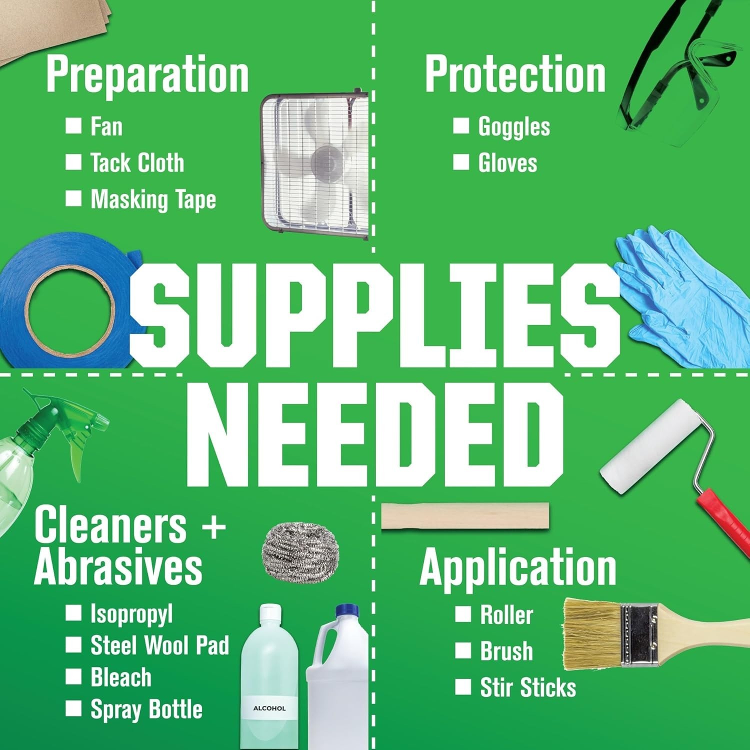 Rust-Oleum 385280 Tub And Tile Refinishing 2-Part Kit, Satin Coastal Fog