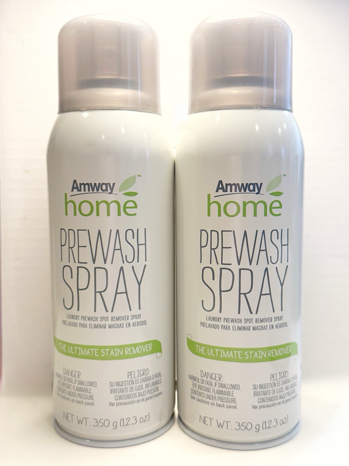 2 packs- Amway Home Prewash Spray 12.3oz Ultimate Stain Remover best seller