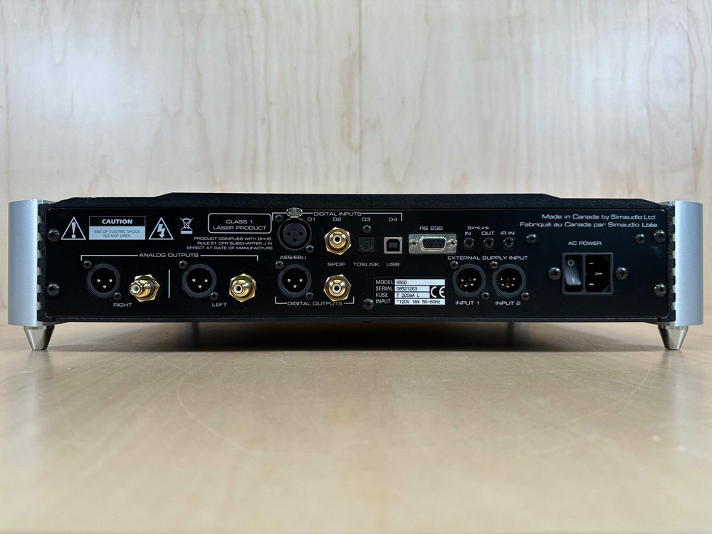 Simaudio Moon 650D DAC/CD Transport