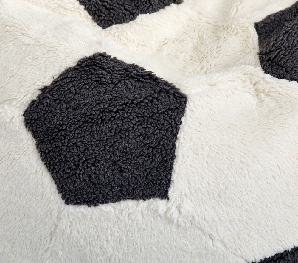 Pottery Barn Kids Anywhere Soccer Ball Beanbag Slipcover Only 37.5" Wide  NEW