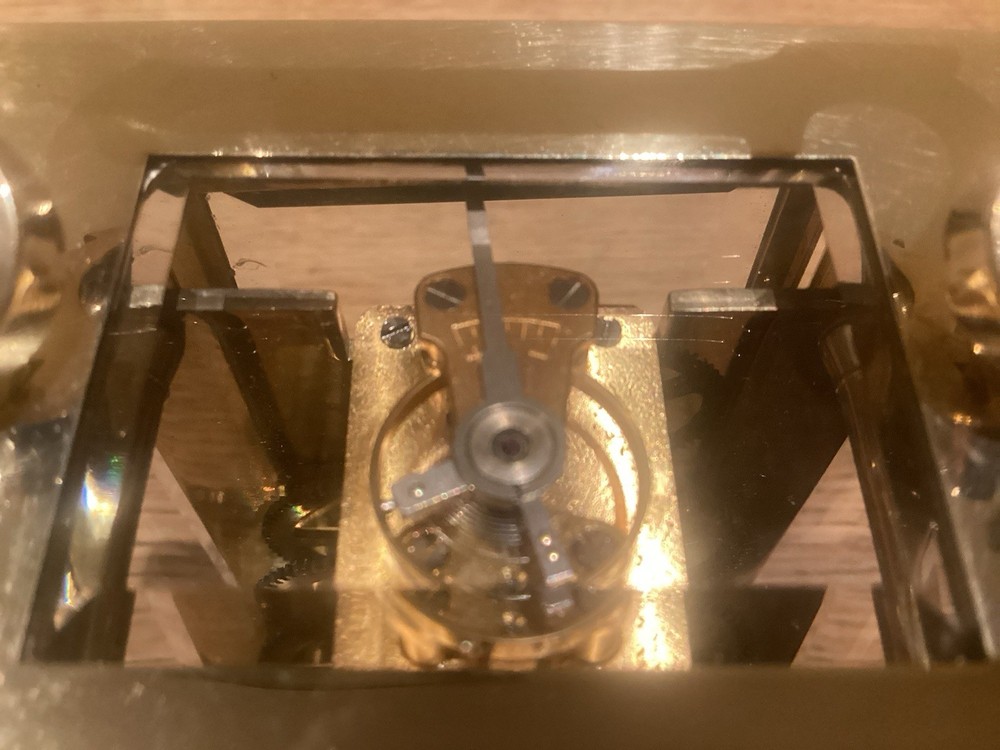 Extremely Clean - Brass 8 Day Carriage Clock ~ Lovely Condition & Fully Working