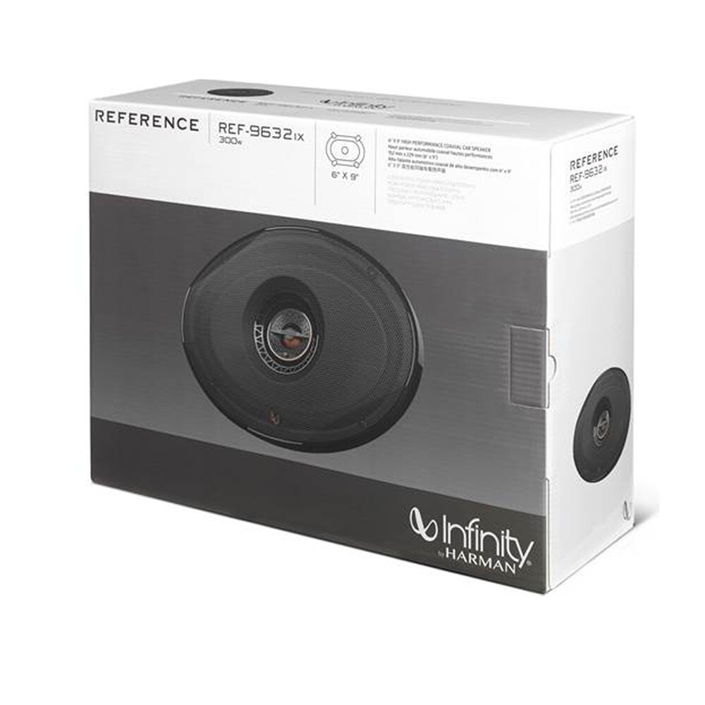 Infinity 6x9" Front & 6.5" Rear Door Speakers for 2002-2008 Dodge RAM 1500, 2500