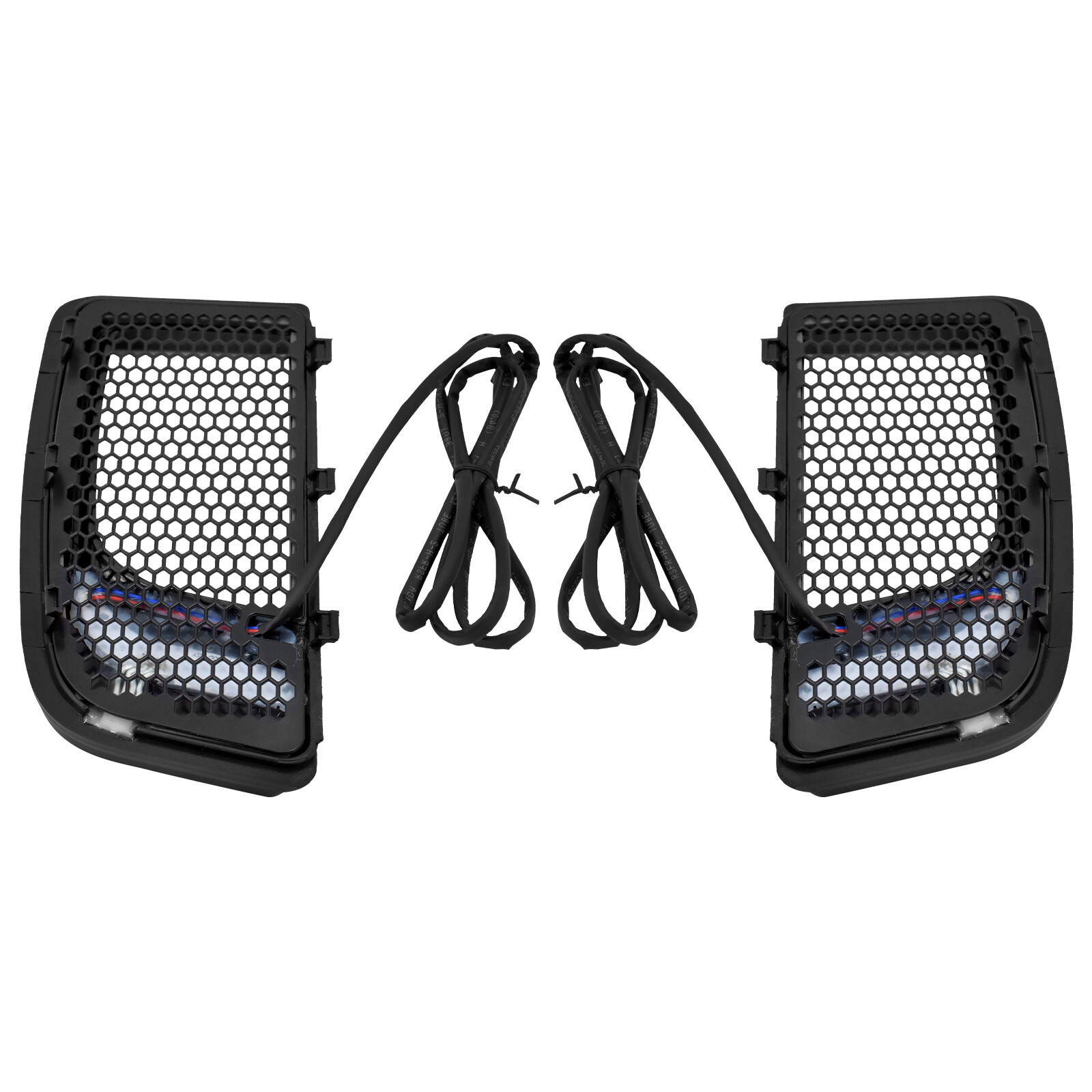 Fairing Lower Grills Turn Signal Runing LED Light For Harley Touring 2014-2022