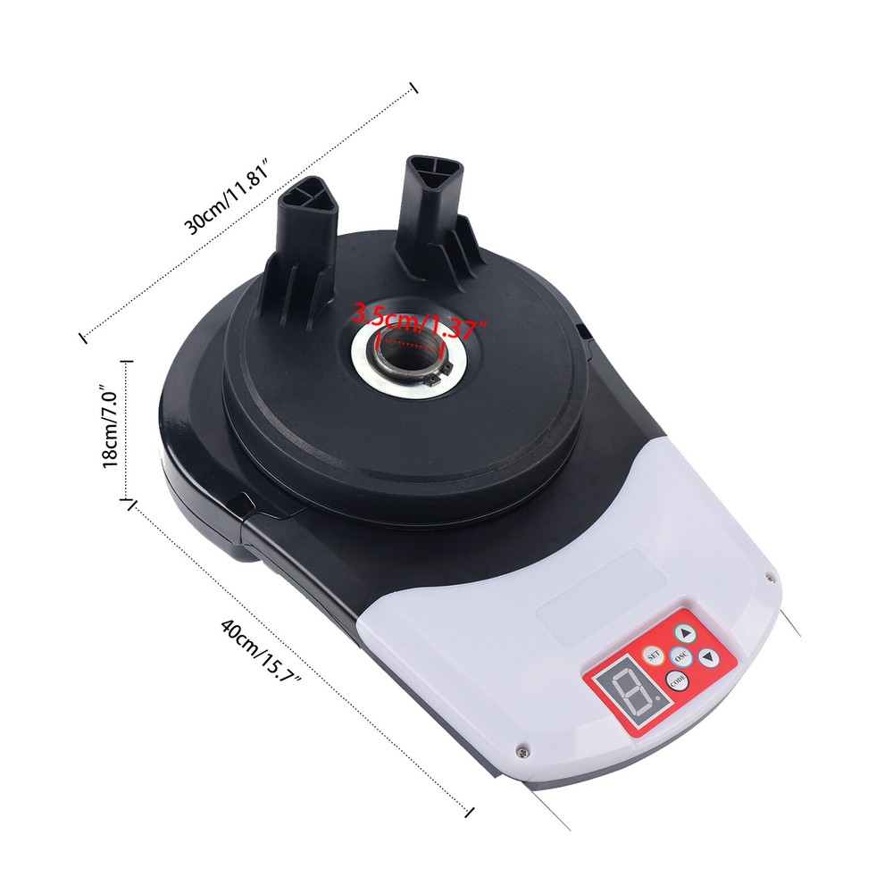 Automatic Rolling Door Opener Motor with 2 Remotes - 800N Power