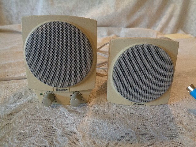 Boston Acoustics Computer Speakers - Untested