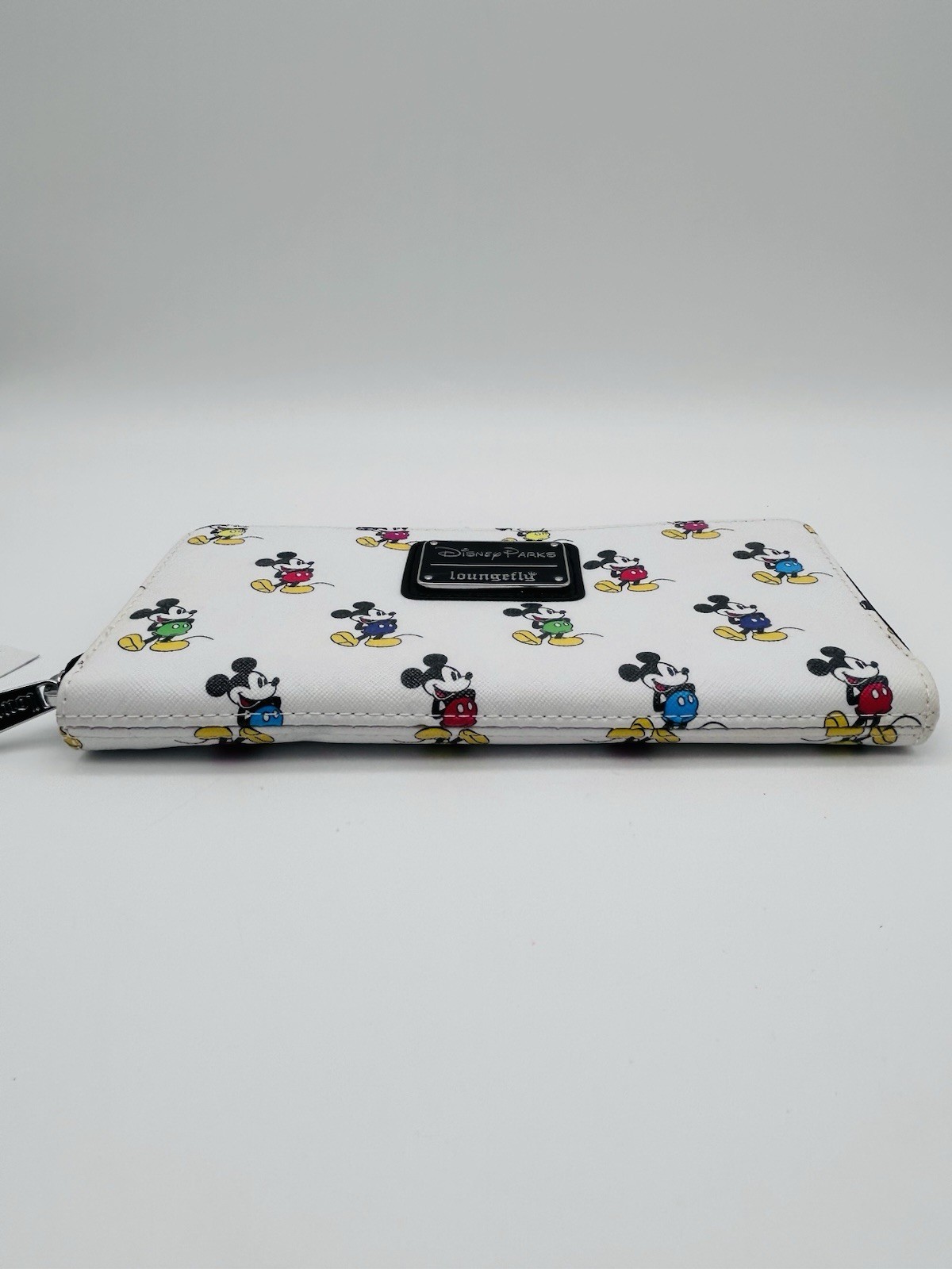 Disney Parks Loungefly Womens Wallet Mickey Mouse All Over Print Zip Around