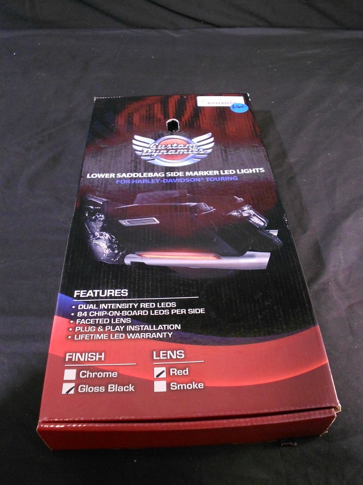 Custom Dynamics Lower Saddlebag Side Marker LED Lights 2040-2881