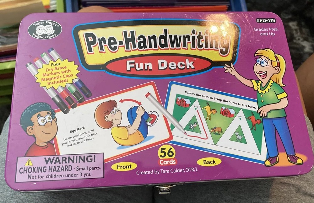 New pre handwriting fun deck Elementary School Teaching ￼
