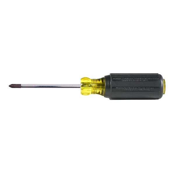 Klein Tools 603-3 General Purpose Phillips Screwdriver #1 Round