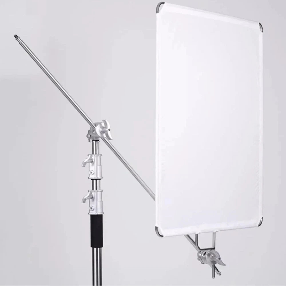 35"X47"/90X120Cm Light Reflector Flag Panel Kit, 5-In-1 Diffusion Scrim Transluc