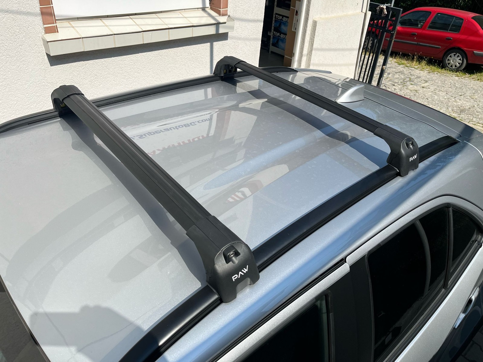 For Lexus RX 2022-2025 Roof Rack Cross Bars Flush Rail Fix Alu Silver